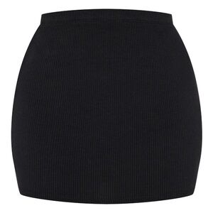 Pretty Little Thing Classic Black Mini Skirt